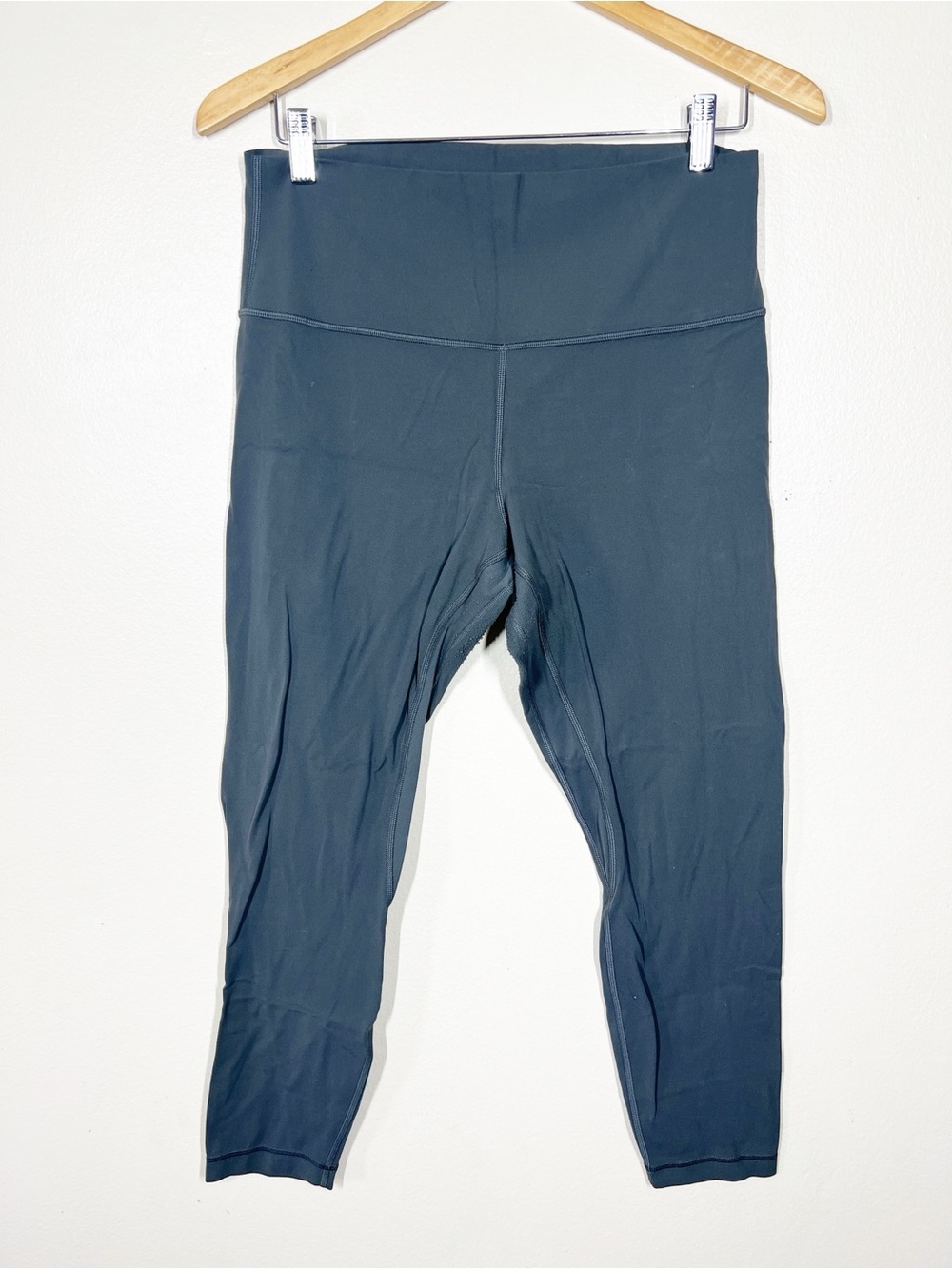 Lululemon Womens Align 25" High Rise Leggings Graphite Grey Size 12 Workout
